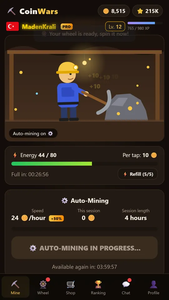 Coin Wars gameplay